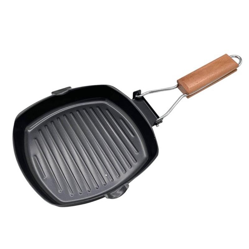 Convenient Foldable 9.5Inch Nonstick Griddles Pan Ideal For Stovetop Use Feature Striped Bottom And Easy Pour Spouts 1
Convenient Foldable 9.5Inch Nonstick Griddles Pan Ideal For Stovetop Use Feature Striped Bottom And Easy Pour Spouts 1