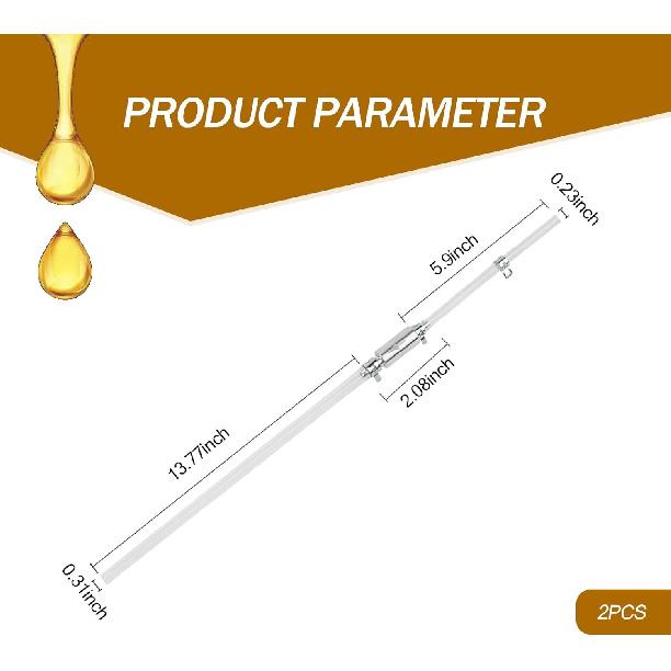 2 PCS Motorcycle Brake Bleeder Hose Kit, Filler Pipe Clutch Hydraulic Brake One-Way Check Valve, Clutch Drained Bleeder Tool, Universal for Most
2 PCS Motorcycle Brake Bleeder Hose Kit, Filler Pipe Clutch Hydraulic Brake One-Way Check Valve, Clutch Drained Bleeder Tool, Universal for Most