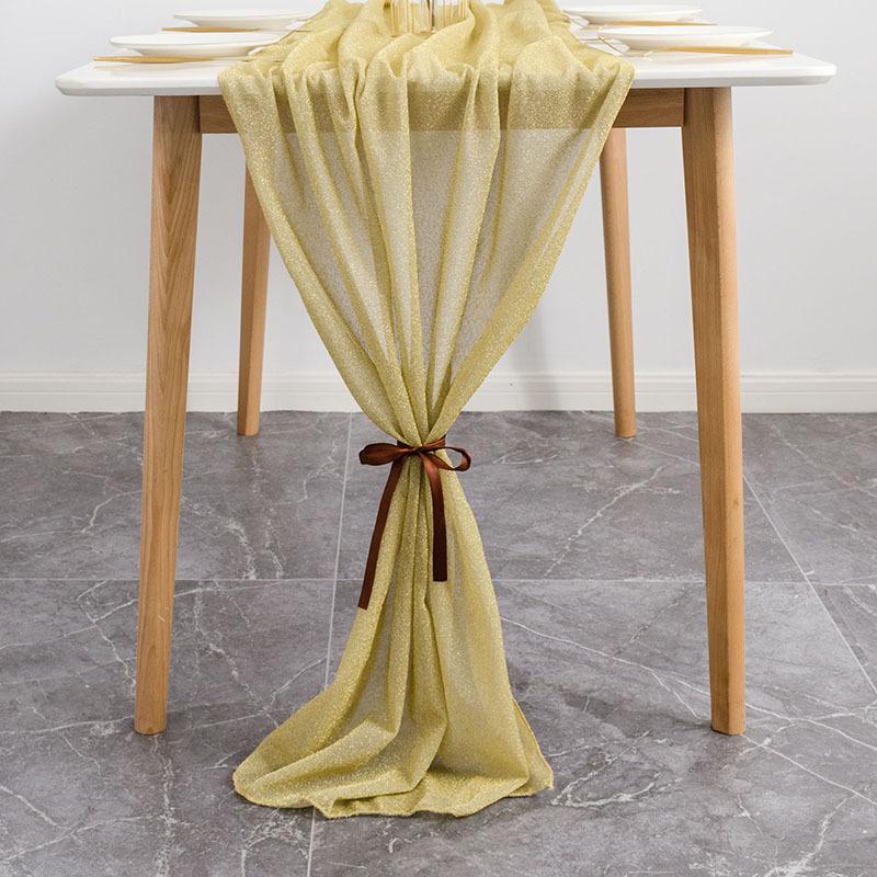 70x300cm Wedding Table Runners Dusty Gold Burgundy Pink Soft Chiffon Fabric Wedding Runner Bridal Party Decorations золотий
70x300cm Wedding Table Runners Dusty Gold Burgundy Pink Soft Chiffon Fabric Wedding Runner Bridal Party Decorations золотий