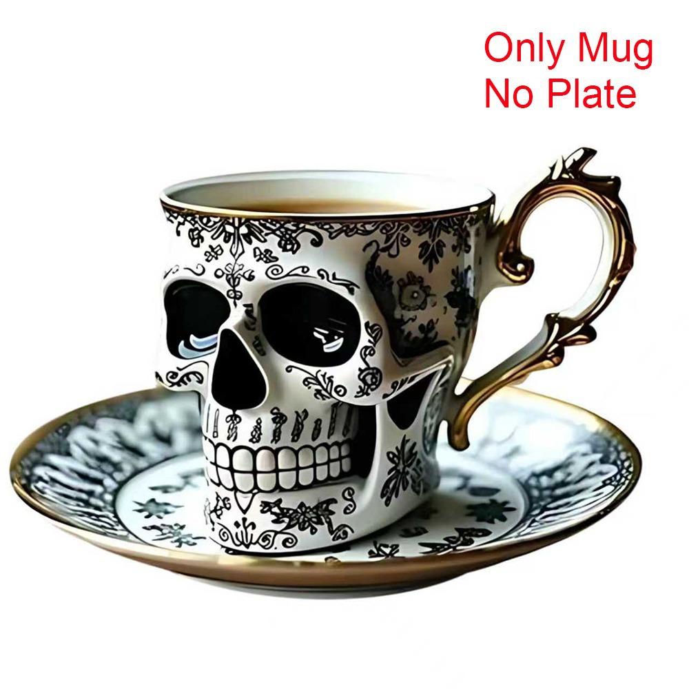 Stylish Resin Skull Coffee Mug Bonehead Design Gothic Skull Crusher Coffee Tea Cup Set Collectors 101-200ml
Stylish Resin Skull Coffee Mug Bonehead Design Gothic Skull Crusher Coffee Tea Cup Set Collectors 101-200ml
