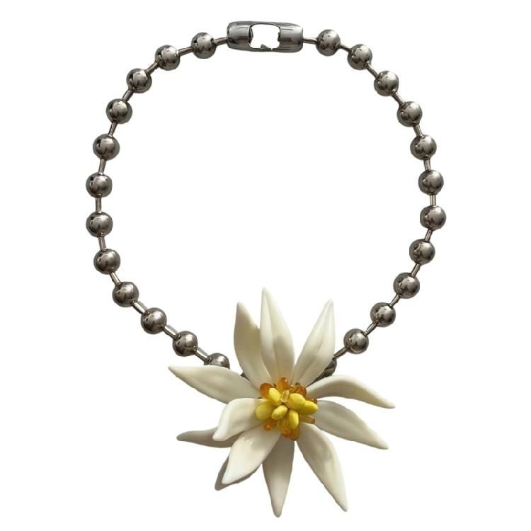 Delicate Floral Beaded Chain Accessory Comfortable Clavicle Chain Anniversary Present For Women And Teens 1
Delicate Floral Beaded Chain Accessory Comfortable Clavicle Chain Anniversary Present For Women And Teens 1