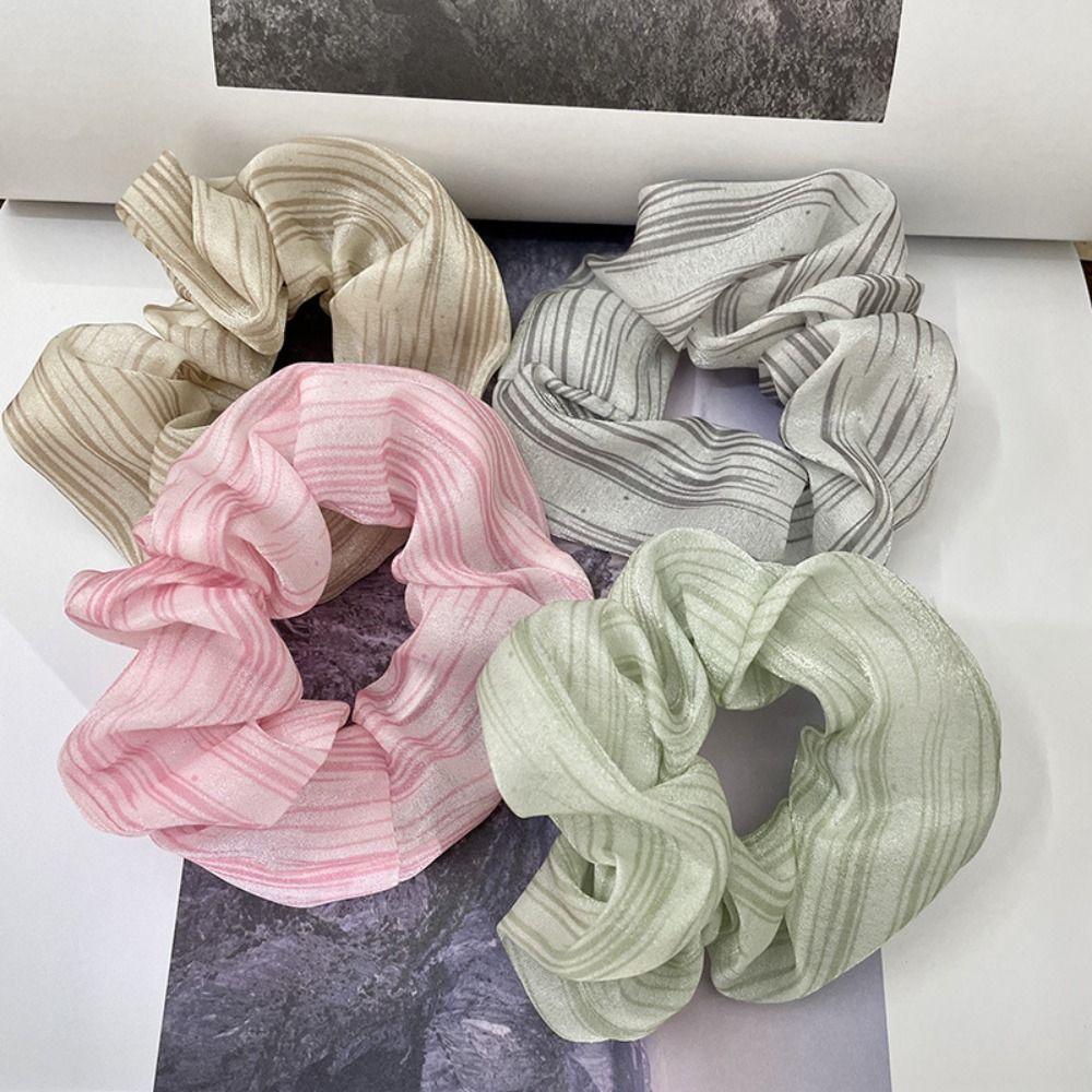 High Elastic Striped Hair Rope Korean Style Korean Style Hair Ring Cute Sweet Scrunchies Party кавовий
High Elastic Striped Hair Rope Korean Style Korean Style Hair Ring Cute Sweet Scrunchies Party кавовий