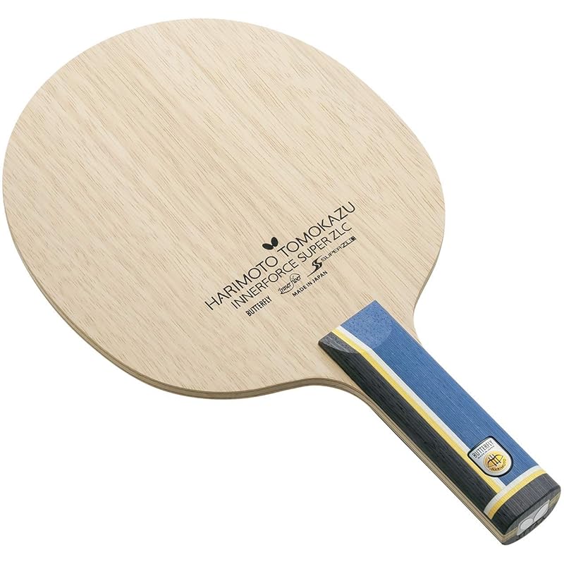 Butterfly Shakehand racket for table tennis Tomokazu Harimoto inner force SUPER ZLC ST 37024
Butterfly Shakehand racket for table tennis Tomokazu Harimoto inner force SUPER ZLC ST 37024