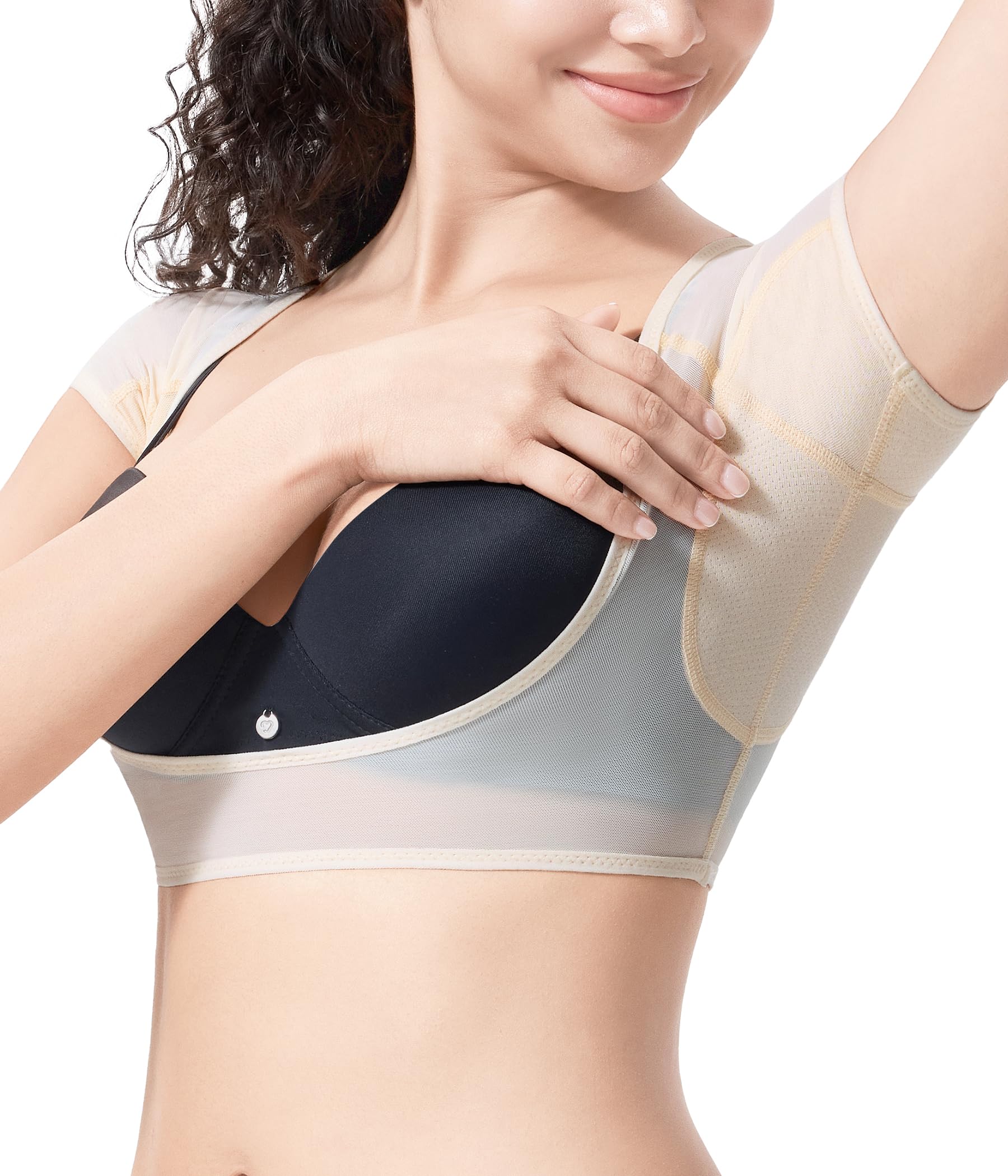 CtriLady Подмышечный пот Подкладка Сетчатый Дышащий и Доступен в черном и телесном цветах Женское нижнее белье, Потопоглощающий жилет, Эластичный, (JP, Алфавит, бежевый
CtriLady Подмышечный пот Подкладка Сетчатый Дышащий и Доступен в черном и телесном цветах Женское нижнее белье, Потопоглощающий жилет, Эластичный, (JP, Алфавит, бежевый