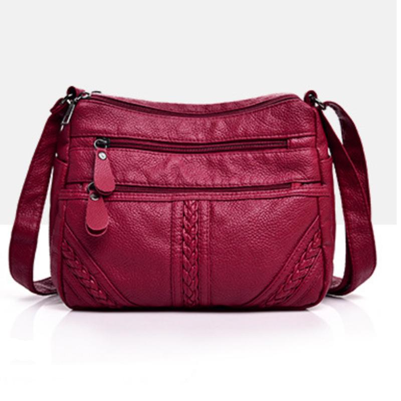 New fashion trend mother bag portable large capacity middle-aged and elderly women s bag soft leather anti-splashing single shoulder messenger bag
New fashion trend mother bag portable large capacity middle-aged and elderly women s bag soft leather anti-splashing single shoulder messenger bag