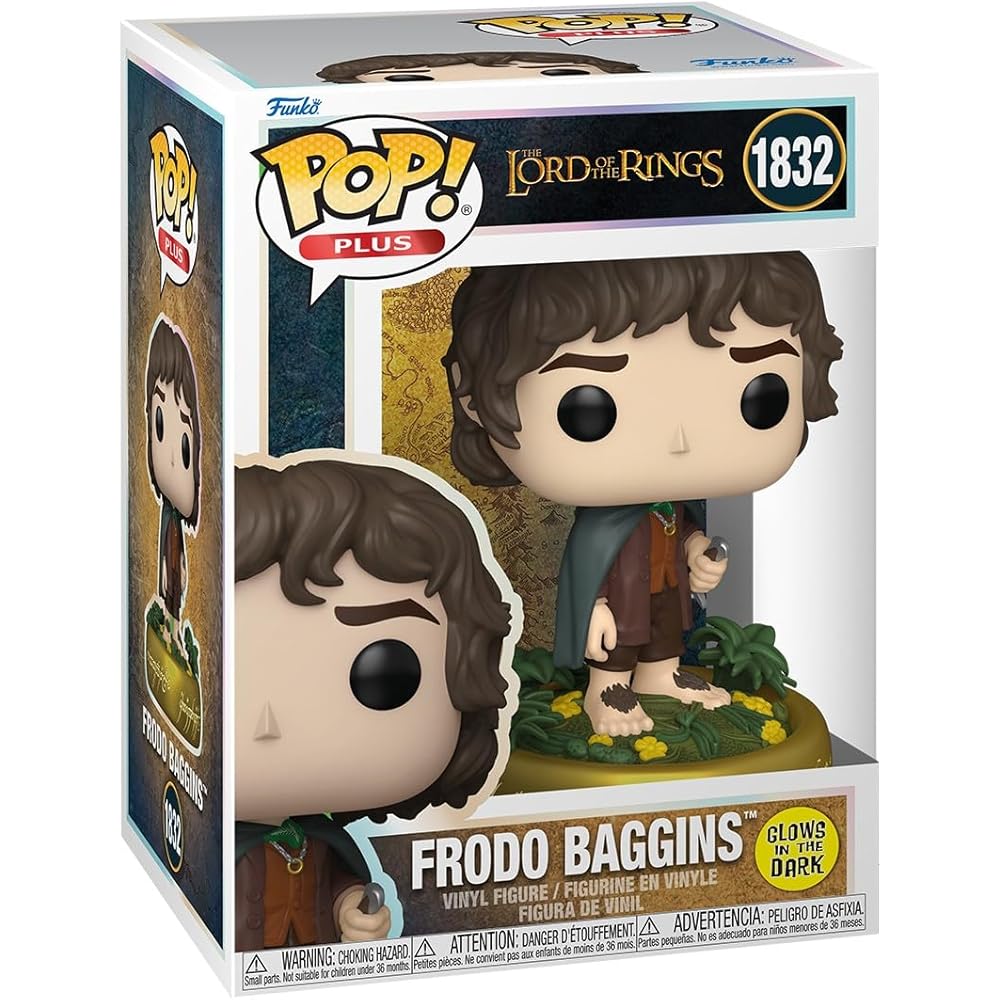 Funko Pop! Plus Lord of the Rings Frodo Baggins Glow in the Dark Collectible Vinyl Figure Toy for Kids and Adults
Funko Pop! Plus Lord of the Rings Frodo Baggins Glow in the Dark Collectible Vinyl Figure Toy for Kids and Adults