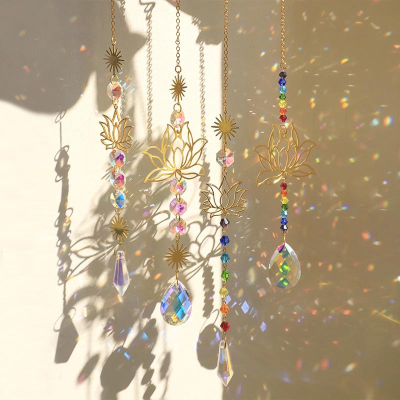 sun catcher crystal lotus hanging crystal colored glass sun catcher outdoor decoration rainbow maker prism chakra garden decorat
sun catcher crystal lotus hanging crystal colored glass sun catcher outdoor decoration rainbow maker prism chakra garden decorat