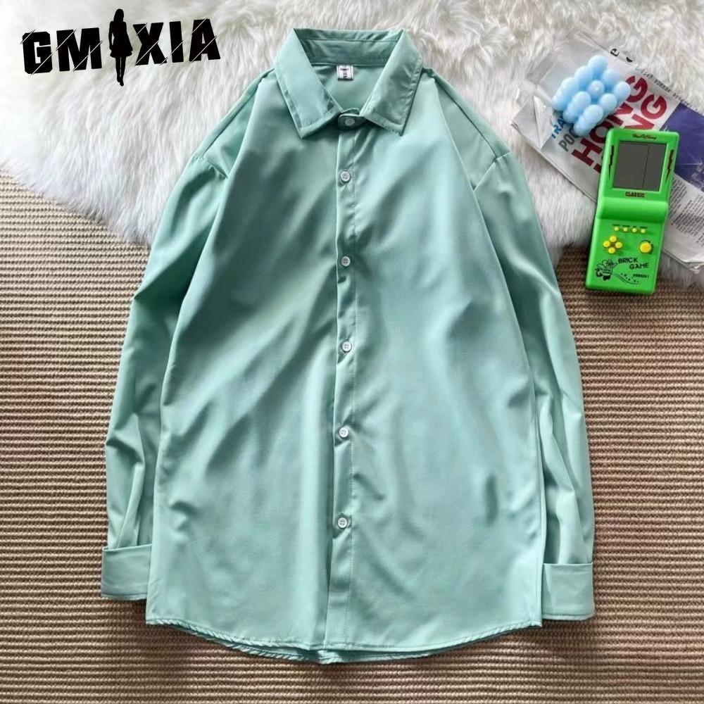 GMXIA Жіночі модні повсякденні одноколірні блузки та сорочки з довгими рукавами та вирізом з горловиною L брунька, зелений колір
GMXIA Жіночі модні повсякденні одноколірні блузки та сорочки з довгими рукавами та вирізом з горловиною L брунька, зелений колір