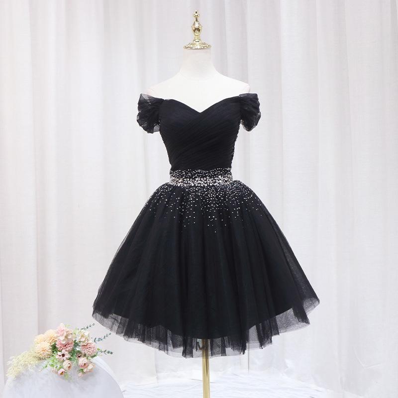 2026 One-Shoulder Black Evening Gown: New Style for Women s Birthday, Party, or Annual Meeting with Puffy Short Skirt Small
2026 One-Shoulder Black Evening Gown: New Style for Women s Birthday, Party, or Annual Meeting with Puffy Short Skirt Small