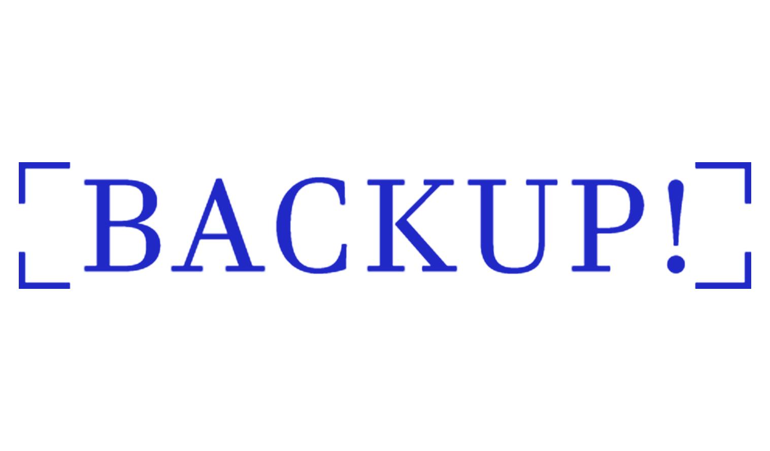 Printtoo Backup Self Inking Rubber Stamp Pre-Inked Office Stamp- Home Office Business Stationery, Black- 42 x 9 синій
Printtoo Backup Self Inking Rubber Stamp Pre-Inked Office Stamp- Home Office Business Stationery, Black- 42 x 9 синій