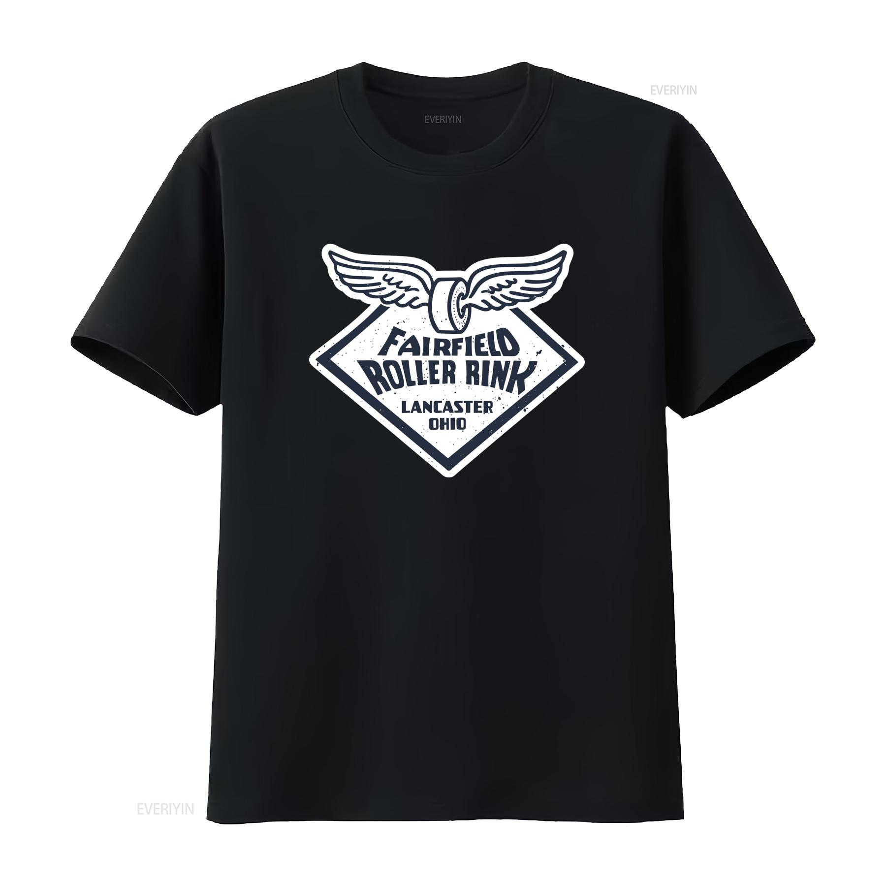 Fairfield Roller Rink Lancaster Ohio Vintage Style T Shirt with Winged Skate Design vintage Washed Unisex Stretched Stylish 4XL
Fairfield Roller Rink Lancaster Ohio Vintage Style T Shirt with Winged Skate Design vintage Washed Unisex Stretched Stylish 4XL