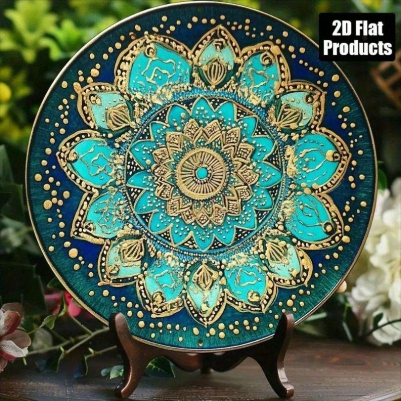 Metal Wall Art Mandala Flower Round Aluminum Sign 8x8 Inch Vintage Living Room Decor
Metal Wall Art Mandala Flower Round Aluminum Sign 8x8 Inch Vintage Living Room Decor