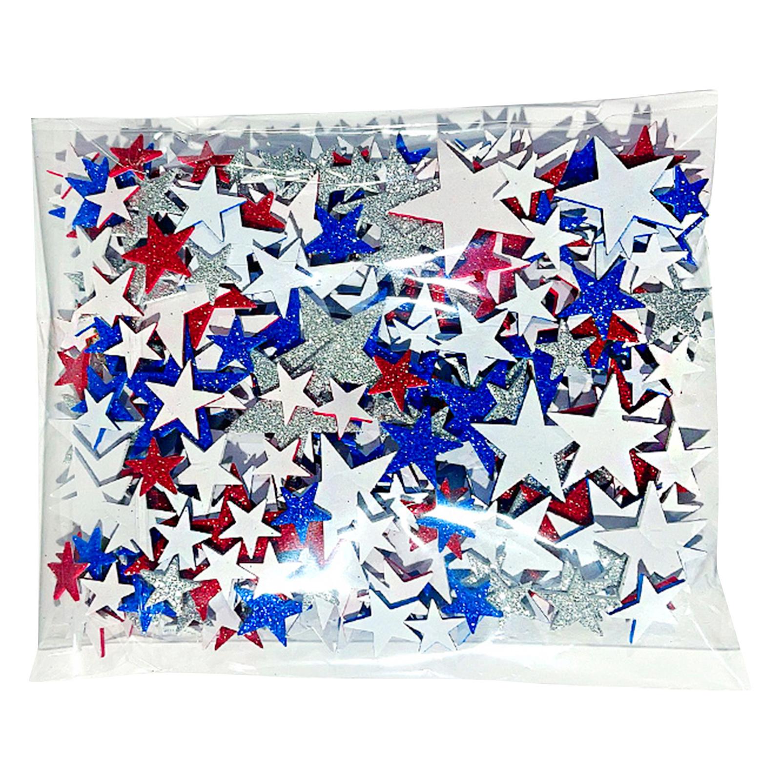 360 Pcs Glitter Stars Window Clings,4th Of Patriotic Self Adhesive Glitter Star Clings For Independence Memorial Day Decor One Size
360 Pcs Glitter Stars Window Clings,4th Of Patriotic Self Adhesive Glitter Star Clings For Independence Memorial Day Decor One Size