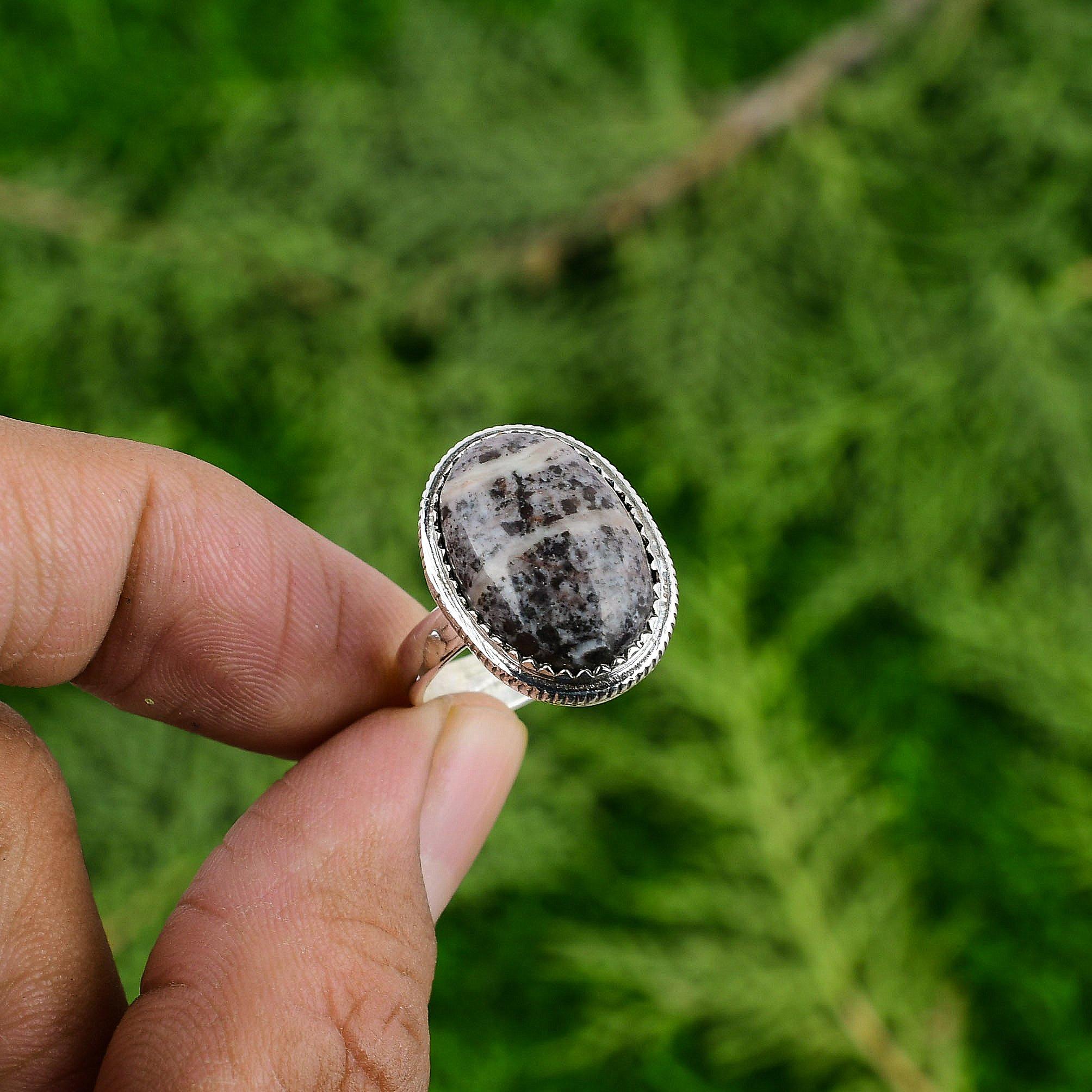 Кольцо-стек из стерлингового серебра 925 пробы с драгоценным камнем кокосовый яшма, свадебное кольцо-безель Adjustable
Кольцо-стек из стерлингового серебра 925 пробы с драгоценным камнем кокосовый яшма, свадебное кольцо-безель Adjustable