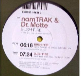 12inch Record NAMTRAK & DR. MOTTE - Bush Fire DJSETS05 DJ Sets Records 2003 Germany Dance & Electronica Used
12inch Record NAMTRAK & DR. MOTTE - Bush Fire DJSETS05 DJ Sets Records 2003 Germany Dance & Electronica Used