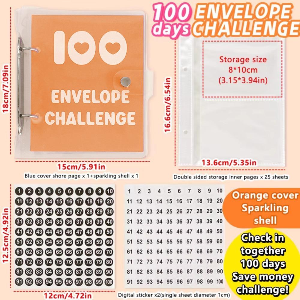 Tear Resistant Savings Challenge Binder Loose Leaf Mini Budget Binder Notebook Special Gift Style 8
Tear Resistant Savings Challenge Binder Loose Leaf Mini Budget Binder Notebook Special Gift Style 8