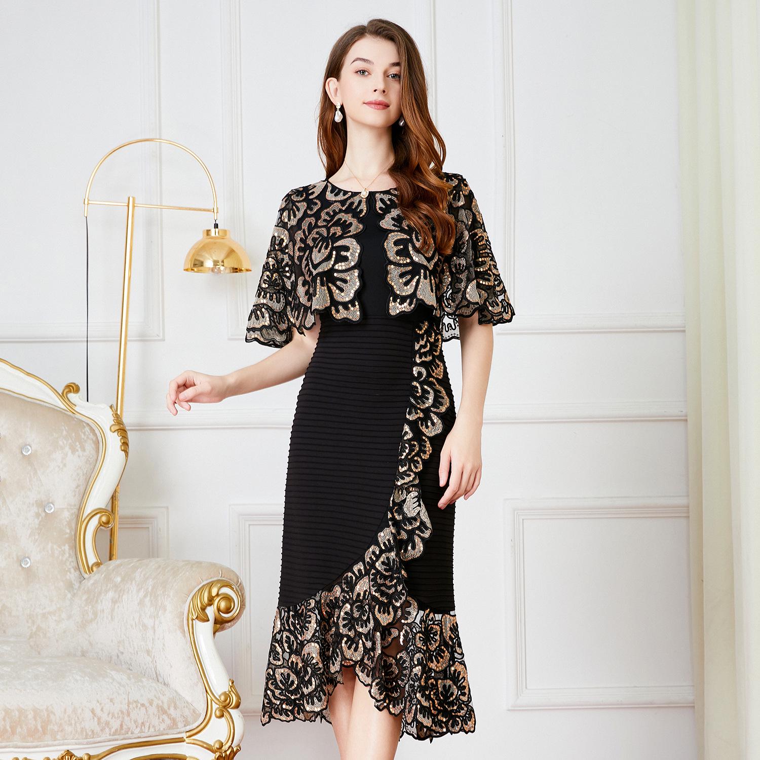 Shenzhen Brand Plus Size Embroidered Mother of the Bride Dress XL темно-синього кольору
Shenzhen Brand Plus Size Embroidered Mother of the Bride Dress XL темно-синього кольору
