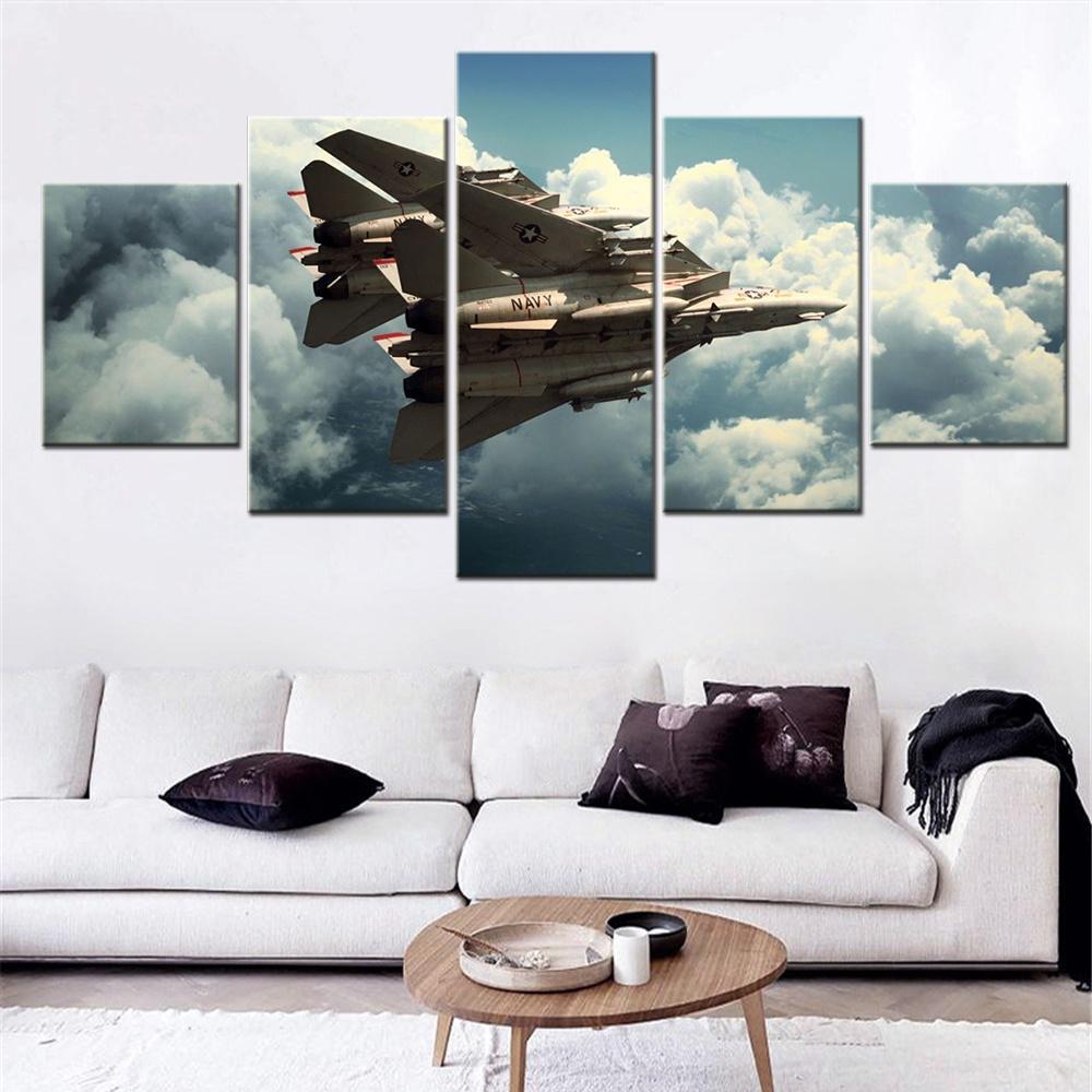 5 Pieces Canvas Wall Arts Airpower Art Collection US Navy Grumman F14 Tomcats Poster Painting Home Decor For Living Room Mural 20x35 20x45 20x55cm
5 Pieces Canvas Wall Arts Airpower Art Collection US Navy Grumman F14 Tomcats Poster Painting Home Decor For Living Room Mural 20x35 20x45 20x55cm