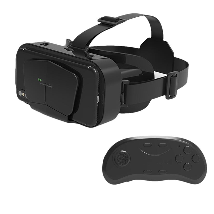 Очки виртуальной реальности VR для домашнего просмотра 3D VR-шлем, подходящий для мобильных телефонов с большим экраном 4,7–7 дюймов, поддержка игрового контроллера With GamePad D чёрный
Очки виртуальной реальности VR для домашнего просмотра 3D VR-шлем, подходящий для мобильных телефонов с большим экраном 4,7–7 дюймов, поддержка игрового контроллера With GamePad D чёрный