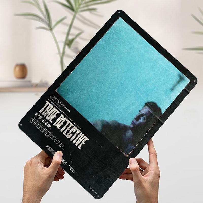True Detective Poster Customized Wall Art Vintage Metal Signs Retro Tin Plaque for Man Cave Gamer Room Decoration At Home Decor 7.9x11.8In(20x30cm)
True Detective Poster Customized Wall Art Vintage Metal Signs Retro Tin Plaque for Man Cave Gamer Room Decoration At Home Decor 7.9x11.8In(20x30cm)