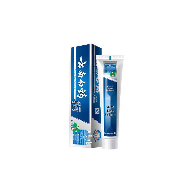 Yunnan Baiyao Whitening Gum Care Wintergreen Toothpaste
Yunnan Baiyao Whitening Gum Care Wintergreen Toothpaste