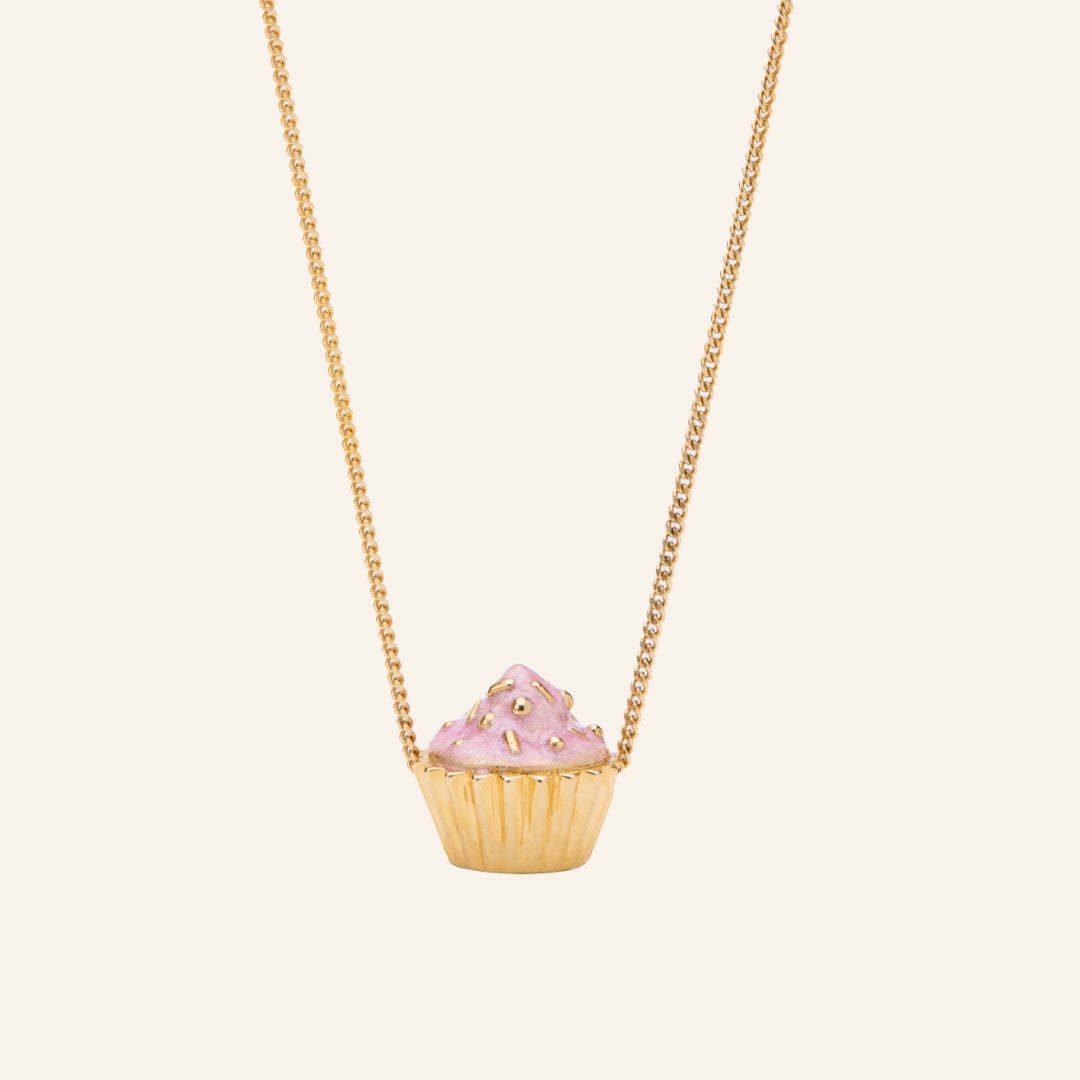 Sweet Cupcake Necklace Stainless Steel Color Retaining Girl Heart Clavicle Chain Atmospheric Neck Jewelry
Sweet Cupcake Necklace Stainless Steel Color Retaining Girl Heart Clavicle Chain Atmospheric Neck Jewelry