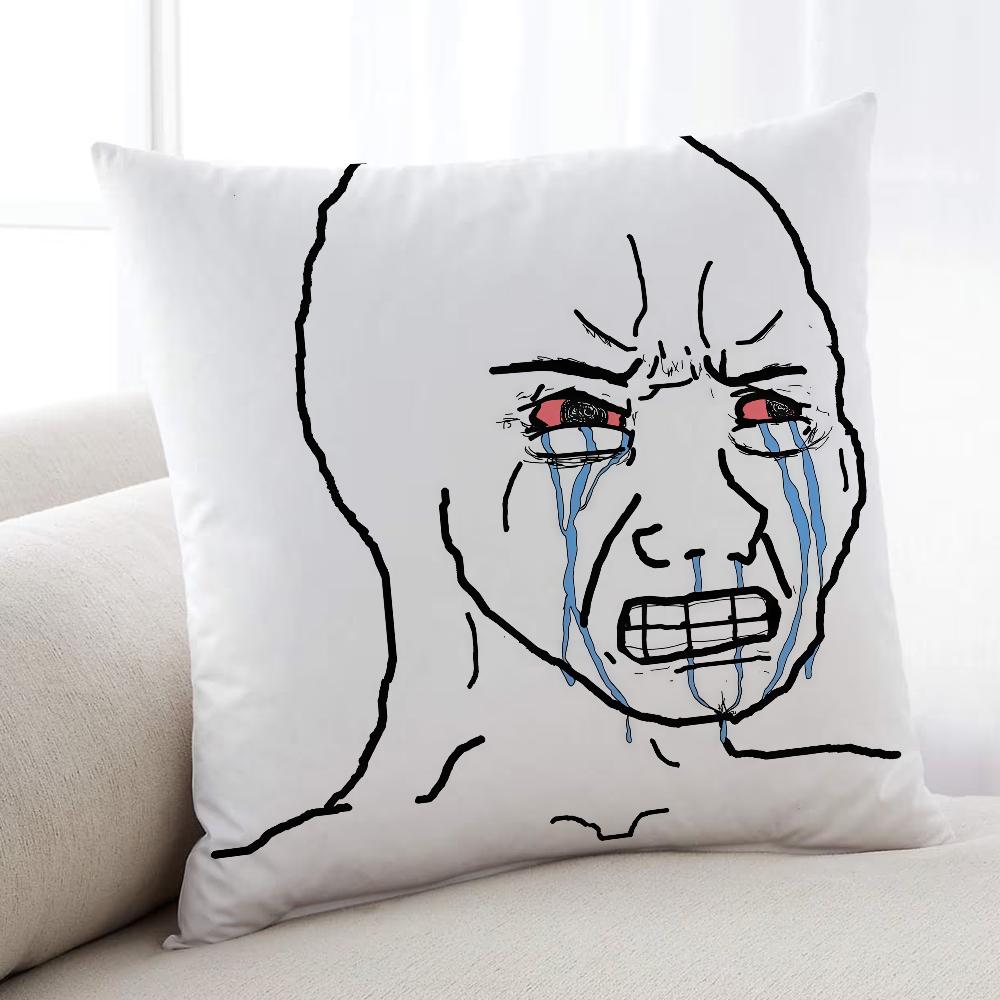 Funny Meme Face cushion cover Home Bedding Sofa living Room pillowcase Simple Soft Skin Cushion Cover Party Gift 30x30cm
Funny Meme Face cushion cover Home Bedding Sofa living Room pillowcase Simple Soft Skin Cushion Cover Party Gift 30x30cm