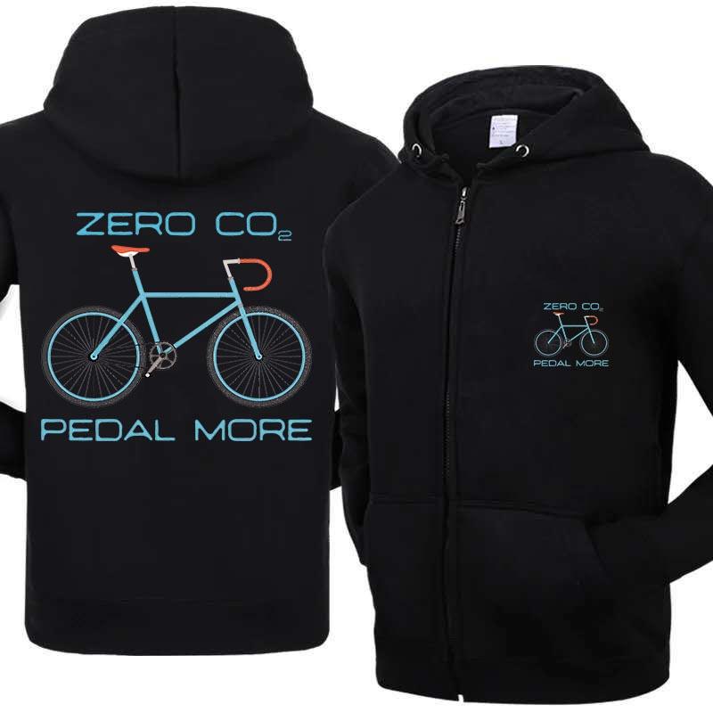 Плюс размер ZERO CO2 Pedal More Куртка с капюшоном на молнии Мужская мода с капюшоном Свободная мужская одежда
Плюс размер ZERO CO2 Pedal More Куртка с капюшоном на молнии Мужская мода с капюшоном Свободная мужская одежда