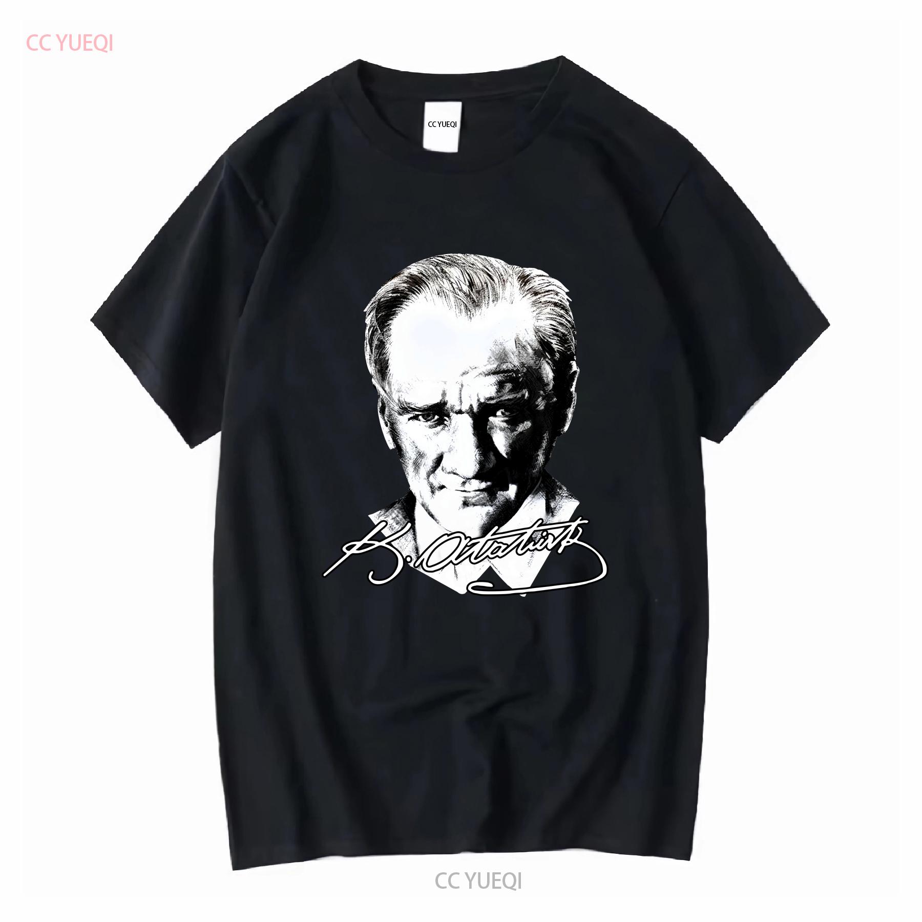 Ataturk Signature Portrait Black Men T Shirt Women Kids Top Tank vintage Washed homme designer clothes Top For Everyday Wear L
Ataturk Signature Portrait Black Men T Shirt Women Kids Top Tank vintage Washed homme designer clothes Top For Everyday Wear L