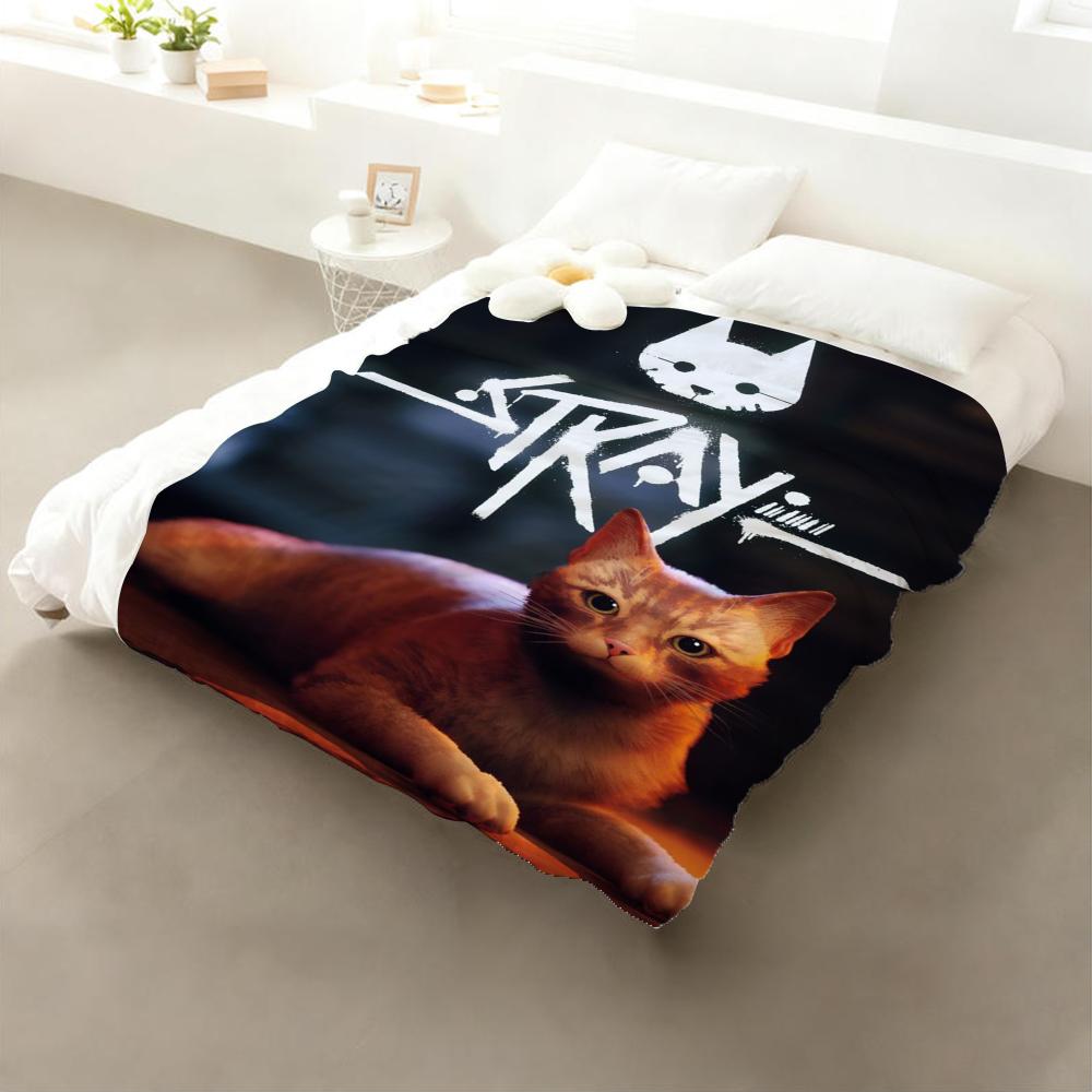 Game Stray Throw Flannel Throw Blanket: Soft Kid-Friendly Warm Anti-Static All Season Washable Couch Bed Home 75x90cm
Game Stray Throw Flannel Throw Blanket: Soft Kid-Friendly Warm Anti-Static All Season Washable Couch Bed Home 75x90cm