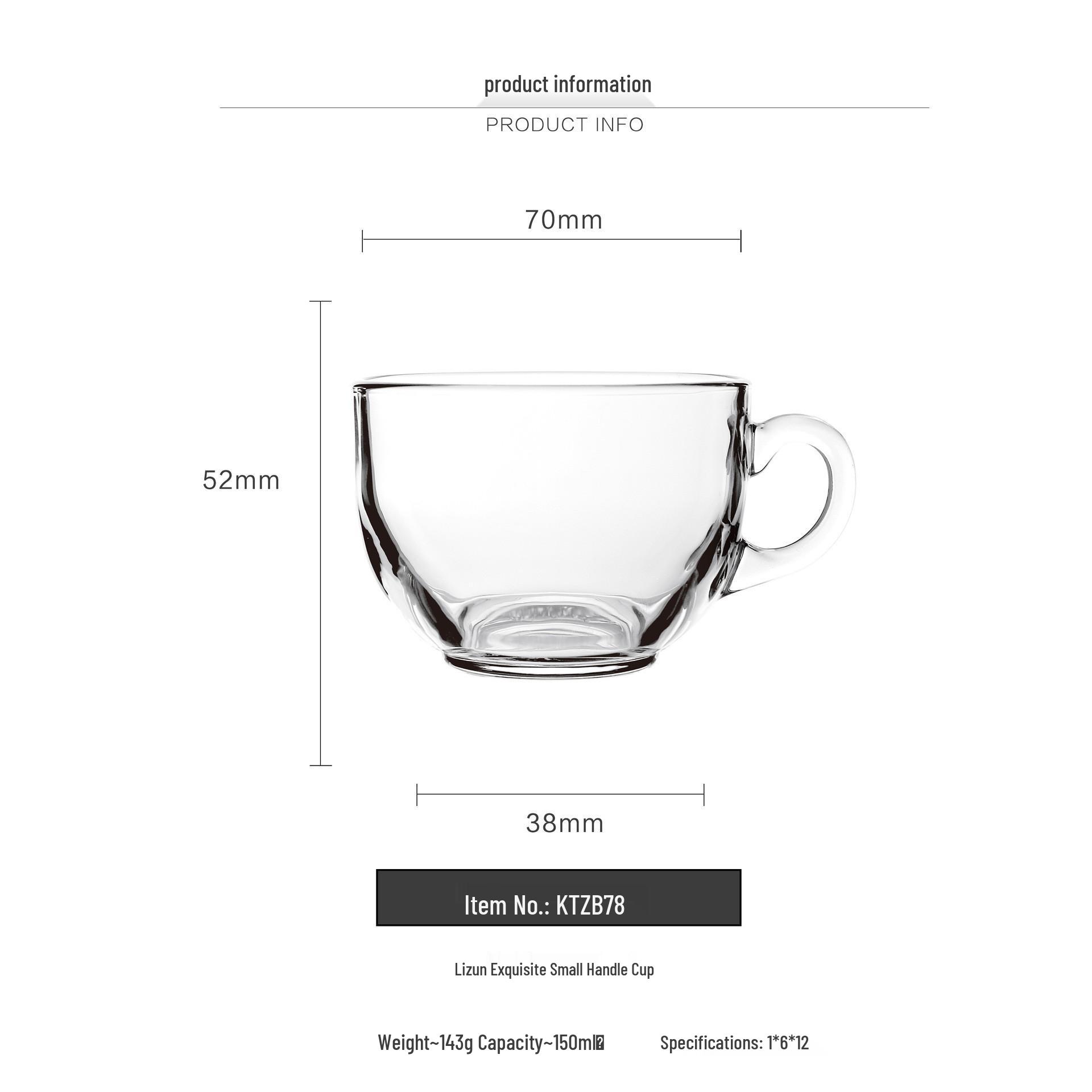 Heat-Resistant Large Capacity Tempered Glass Cup for Milk, Breakfast, Water, or Whiskey—Microwave Safe. Transparent
Heat-Resistant Large Capacity Tempered Glass Cup for Milk, Breakfast, Water, or Whiskey—Microwave Safe. Transparent