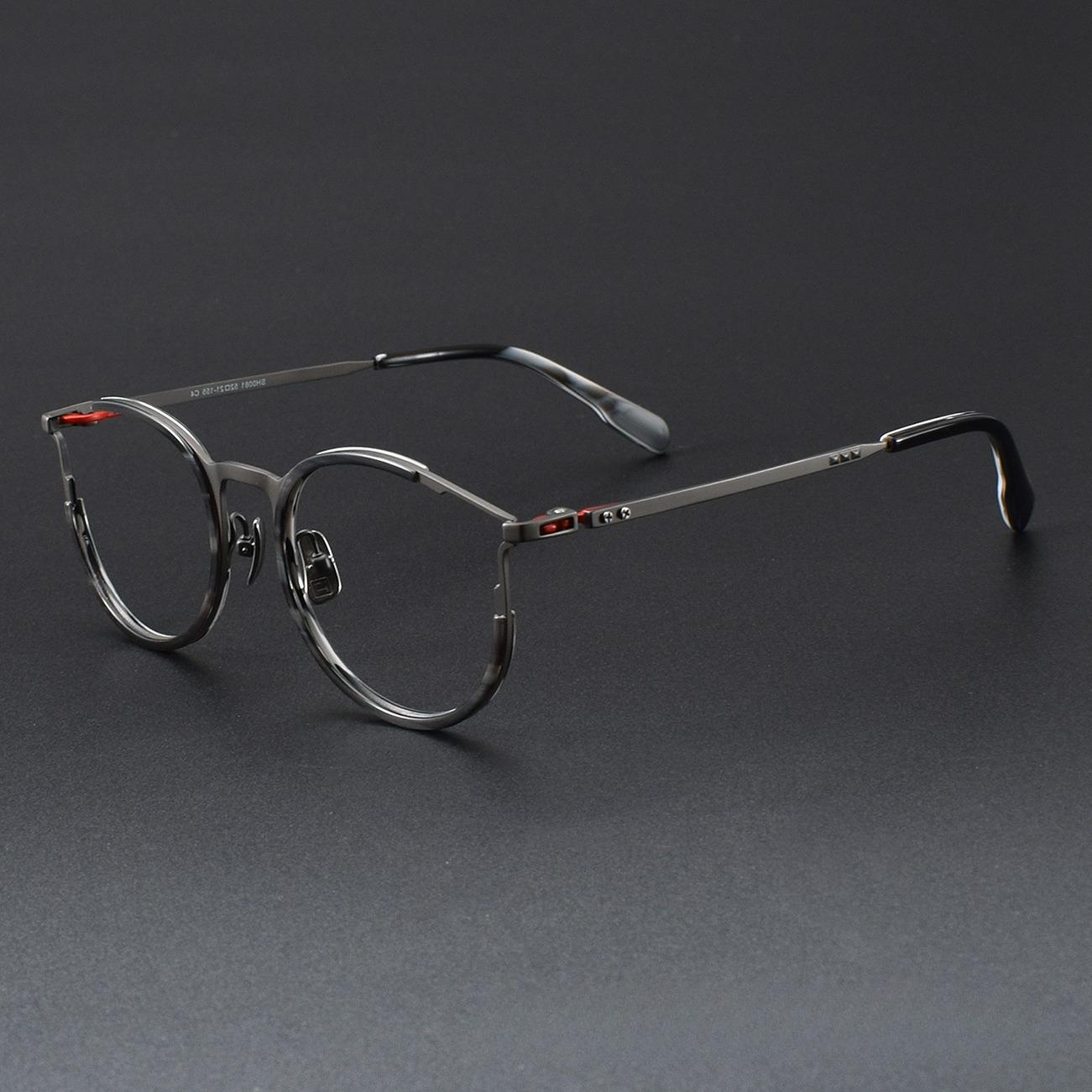 New Acetate Titanium Glasses Frame Retro Luxury Round Eyeglasses Men Woman Irregular Fashion Eyewear Anti Blue Light Eyeglasses
New Acetate Titanium Glasses Frame Retro Luxury Round Eyeglasses Men Woman Irregular Fashion Eyewear Anti Blue Light Eyeglasses