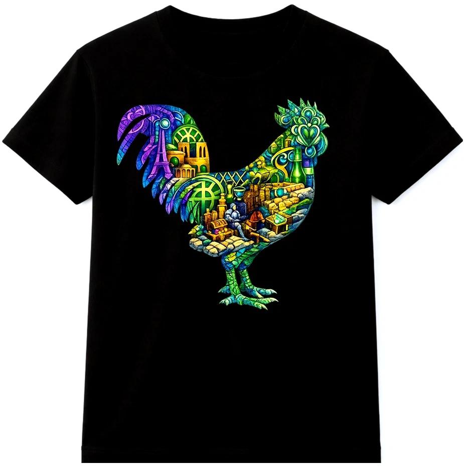 Rooster T Shirt Mosaic Chicken Graphic Tee Farm Country Animal Art Shirt Top M
Rooster T Shirt Mosaic Chicken Graphic Tee Farm Country Animal Art Shirt Top M