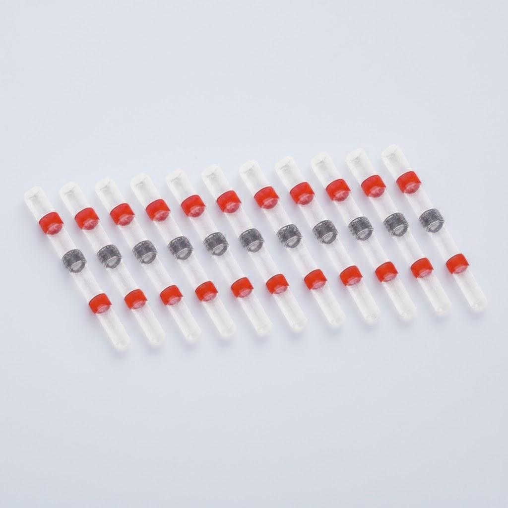 Waterproof Insulated Electrical Butt Splice Connectors Heat Shrink Wire Terminals for Home Electrical Wiring and DIY Projects
Waterproof Insulated Electrical Butt Splice Connectors Heat Shrink Wire Terminals for Home Electrical Wiring and DIY Projects