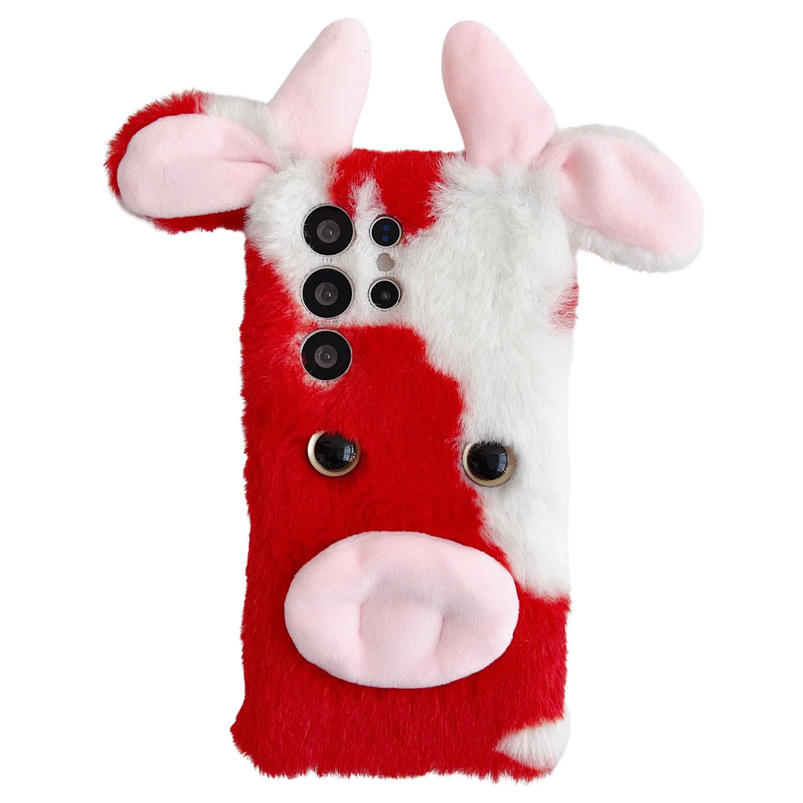 For Samsung Galaxy S25 Ultra Case Fluffy Cows Ear Soft TPU Protective Phone Cover Red
For Samsung Galaxy S25 Ultra Case Fluffy Cows Ear Soft TPU Protective Phone Cover Red