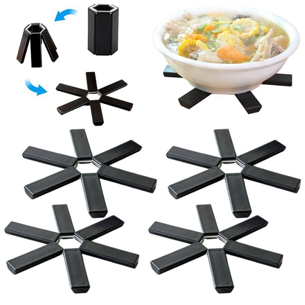 Kitchen Insulation Creative Pot Holder Placemat Folding Cooling Rack Pot Pad Pot Trivet Pan Stand
Kitchen Insulation Creative Pot Holder Placemat Folding Cooling Rack Pot Pad Pot Trivet Pan Stand