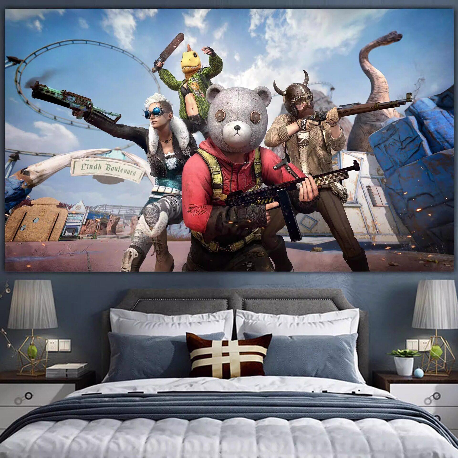 New Hot Game Print Tapestry Game Poster Tapestry Bedroom Backdrop Wall Hanging Cloth Art Home Decor 74x94cm(29x37in)
New Hot Game Print Tapestry Game Poster Tapestry Bedroom Backdrop Wall Hanging Cloth Art Home Decor 74x94cm(29x37in)