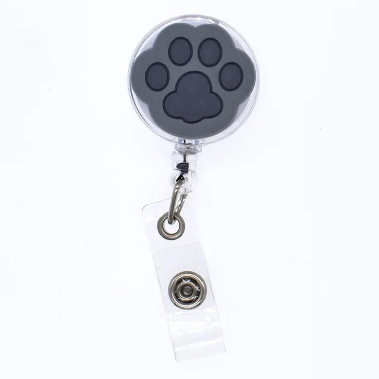 1pc Cat Feet Retractable Badge Holder for Nurses Porta Credencial Name Tag Id Card Holder Lanyards Badge Reel Clip
1pc Cat Feet Retractable Badge Holder for Nurses Porta Credencial Name Tag Id Card Holder Lanyards Badge Reel Clip