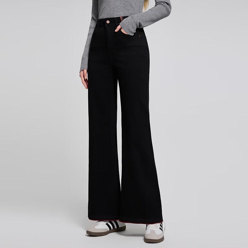 Women s High-Waist Fleece-Lined Flared Denim Jeans M
Women s High-Waist Fleece-Lined Flared Denim Jeans M