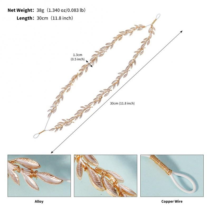 Mori Flower Leaves Multilayer Hairbands Imitation Garlands Bridal Hair Accessories Handmade Beaded Crystal Pearl
Mori Flower Leaves Multilayer Hairbands Imitation Garlands Bridal Hair Accessories Handmade Beaded Crystal Pearl