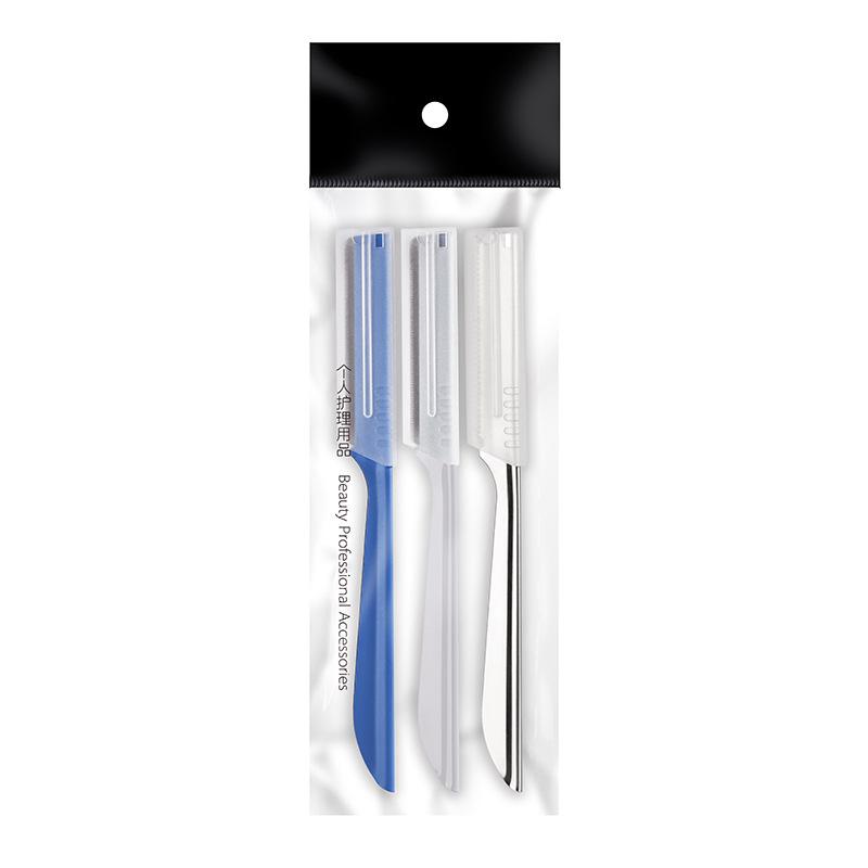 3Pcs Male and female beginners eyebrow trimmer, eyebrow scraper, makeup tool, female eyebrow trimming tool 3pcs
3Pcs Male and female beginners eyebrow trimmer, eyebrow scraper, makeup tool, female eyebrow trimming tool 3pcs