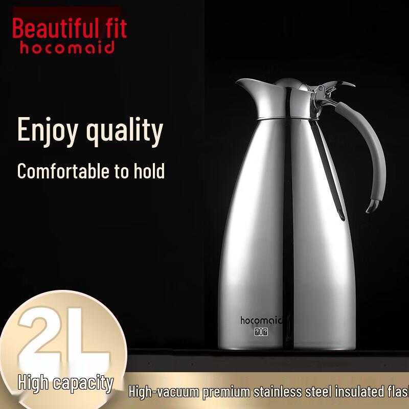 Hekoumei European Style 304 Stainless Steel Vacuum Thermos
Hekoumei European Style 304 Stainless Steel Vacuum Thermos