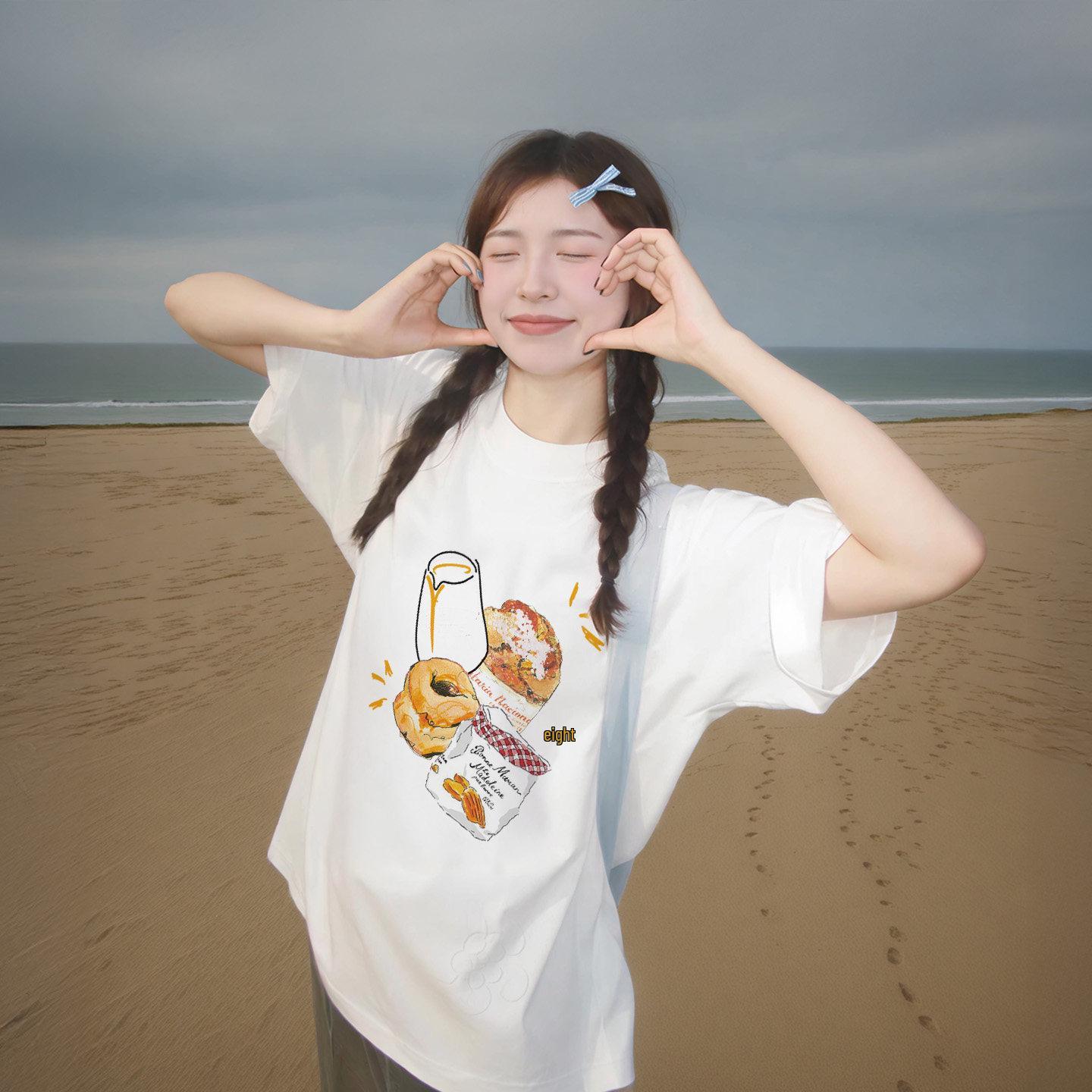Women s 2026 Summer Loose White Cotton Short-Sleeve Round Neck T-Shirt L
Women s 2026 Summer Loose White Cotton Short-Sleeve Round Neck T-Shirt L