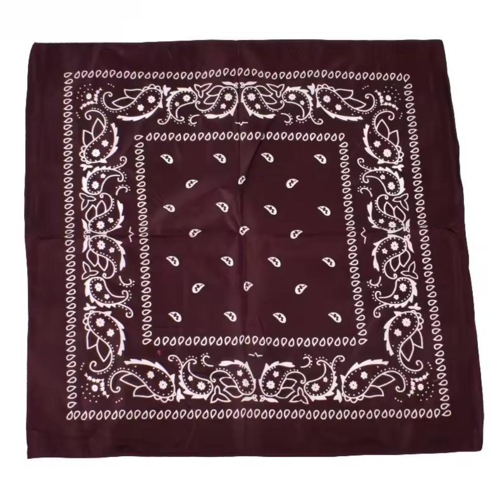 Hip Hop Cotton Bandana Square Scarf 54cm*54cm Black Red Paisley Headband Printed for Women/Men/Boys/Girls Mountaineering Scarf кавовий
Hip Hop Cotton Bandana Square Scarf 54cm*54cm Black Red Paisley Headband Printed for Women/Men/Boys/Girls Mountaineering Scarf кавовий