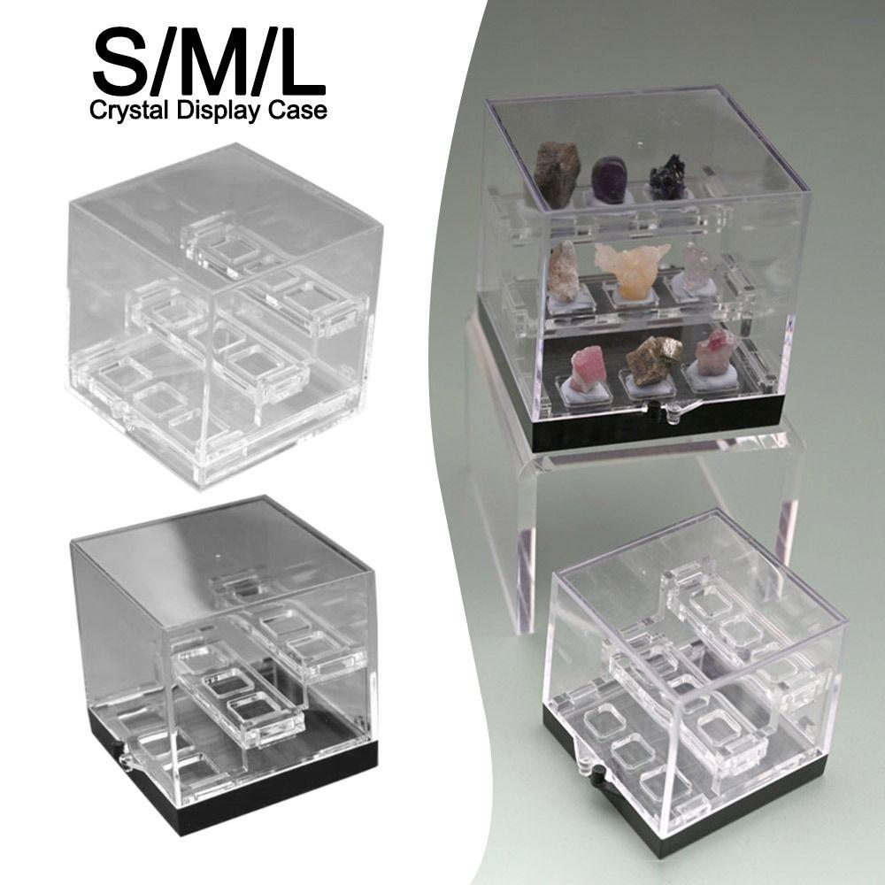 Acrylic Crystal Display Case Display Rack Stones, Rocks & Gemstones Collection Container Transparent Small
Acrylic Crystal Display Case Display Rack Stones, Rocks & Gemstones Collection Container Transparent Small