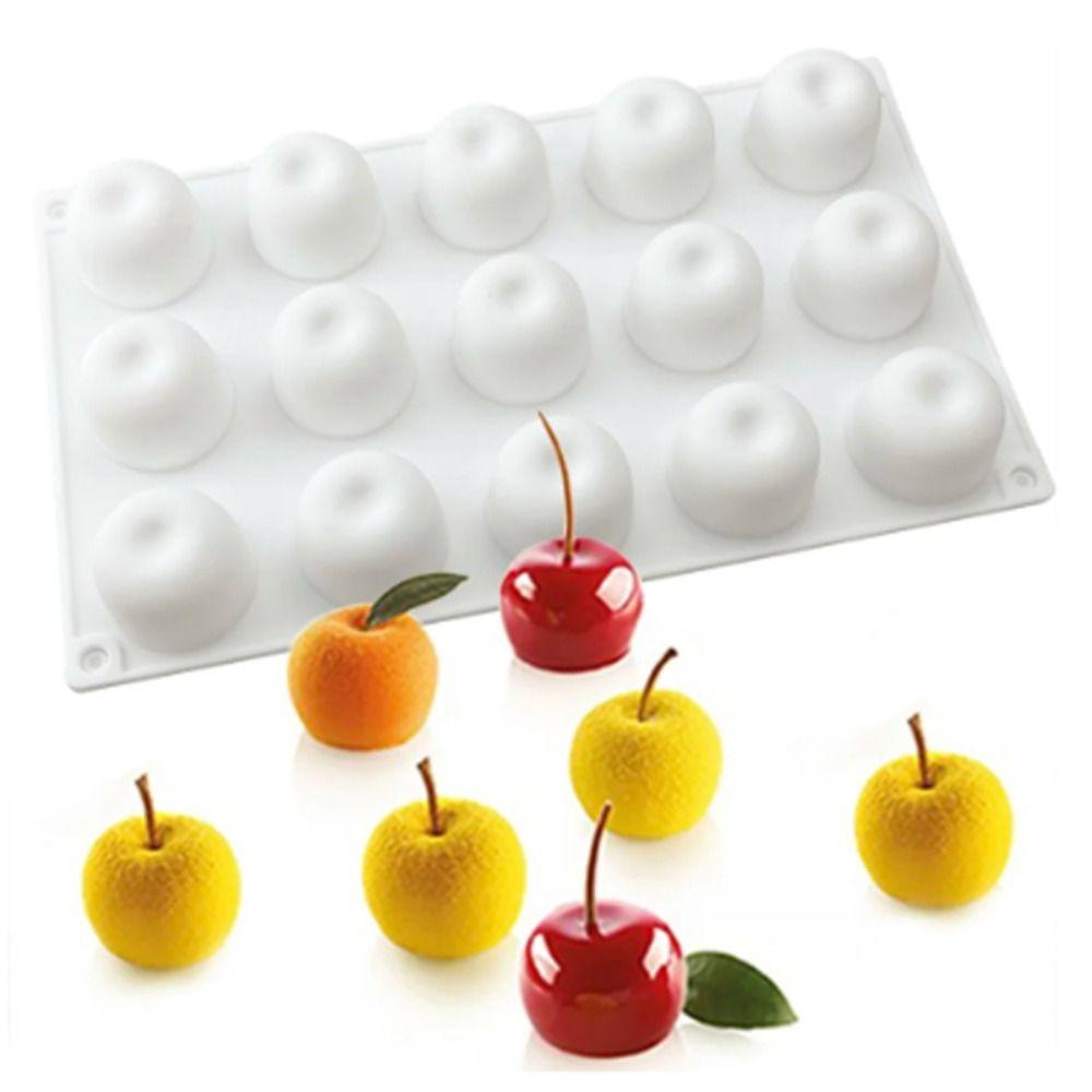 Odorless Candle Mold 15Holes Soap Mould Chocolate Fruit Shape Silicone Mold Cooking белый
Odorless Candle Mold 15Holes Soap Mould Chocolate Fruit Shape Silicone Mold Cooking белый