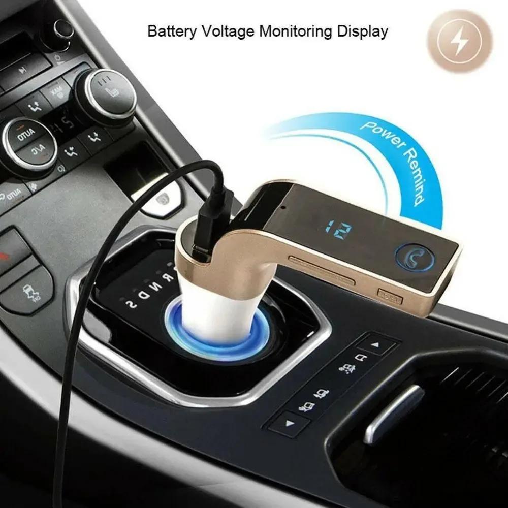 Car FM Transmitter Bluetooth-compatible Wireless Handsfree Audio Receiver Auto MP3 Player USB Fast Charger Car Styling Accessory золотой
Car FM Transmitter Bluetooth-compatible Wireless Handsfree Audio Receiver Auto MP3 Player USB Fast Charger Car Styling Accessory золотой