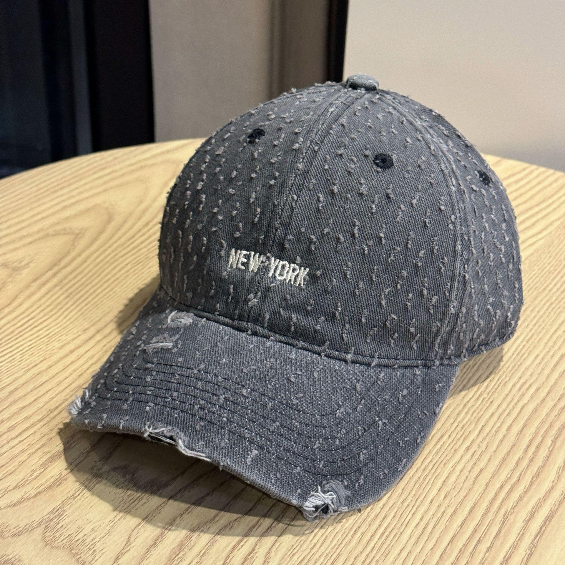 Korean-style embroidered letter distressed washed denim baseball cap for women, spring and autumn, face-slimming, wide-brimmed duckbill cap, trendy Adult54-60Adjustable сірий колір
Korean-style embroidered letter distressed washed denim baseball cap for women, spring and autumn, face-slimming, wide-brimmed duckbill cap, trendy Adult54-60Adjustable сірий колір