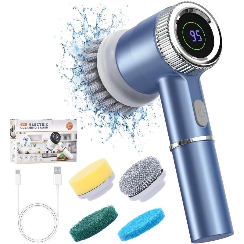 Electric Cleaning Brush With 2000 mAh Battery And Power Spin,Spin Power Scrubber And Waterproof,Suitable For Kitchen,Toilet синий
Electric Cleaning Brush With 2000 mAh Battery And Power Spin,Spin Power Scrubber And Waterproof,Suitable For Kitchen,Toilet синий