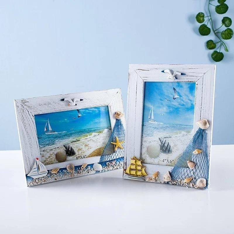 Ocean Photo Frame Summer Shell Seabird Wooden Frames Supply Mediterranean Personality Table Ornaments Picture Home Decor h
Ocean Photo Frame Summer Shell Seabird Wooden Frames Supply Mediterranean Personality Table Ornaments Picture Home Decor h